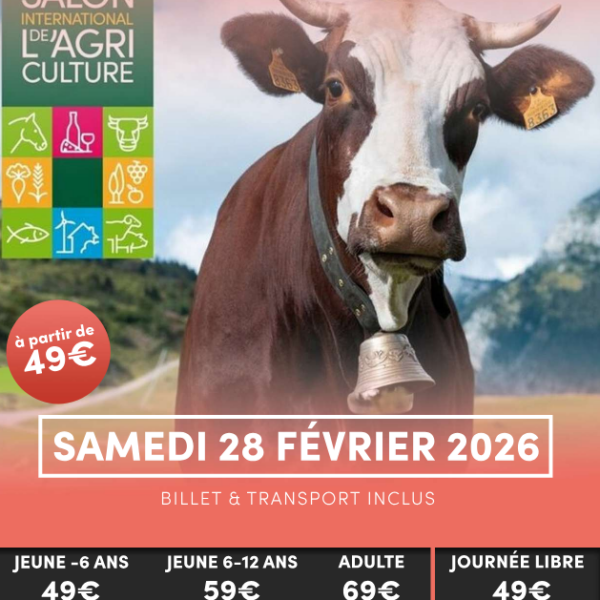 Sortie - Salon Agriculture - Samedi 28 février 2026